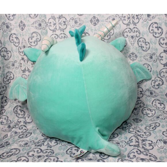 Squishmallows Avrill The Long Horned Dragon 15" Plush, Fantasy Squad Dragon - Picture 4 of 7